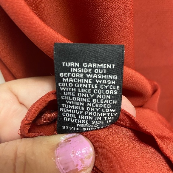 East Adeline women’s rust red tank nwt size 1x - Picture 5 of 8